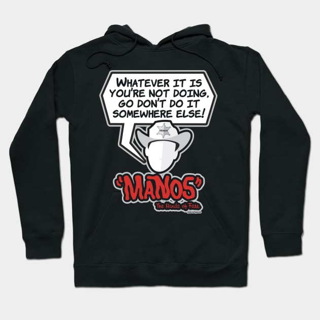 Manos Sheriff Hoodie by Movie Vigilante